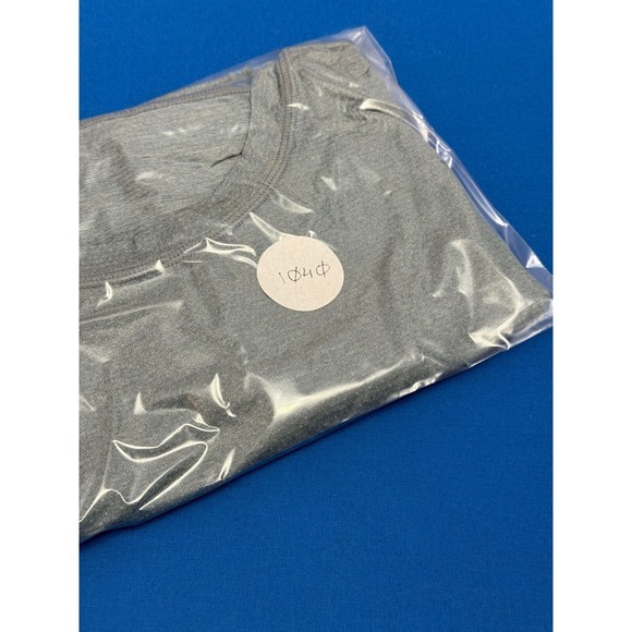 Vuori Tradewind Performance Tee Gray Breathable Stretch Athletic Shirt - Picture 5 of 5